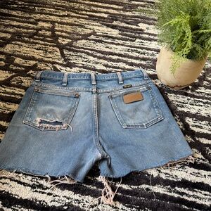 Wrangler Denim Blue Women's Shorts